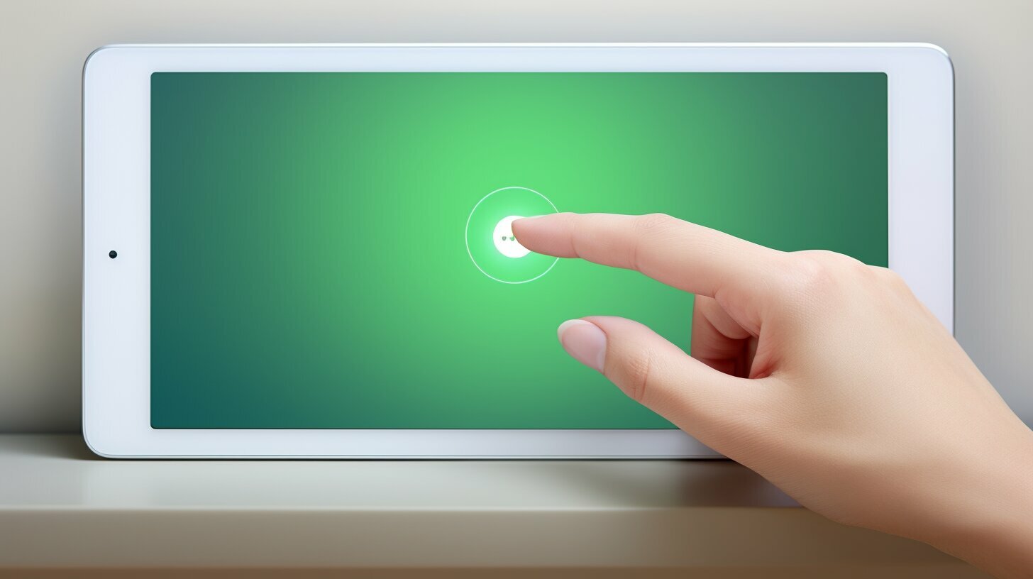 How to add fingerprint to iPad