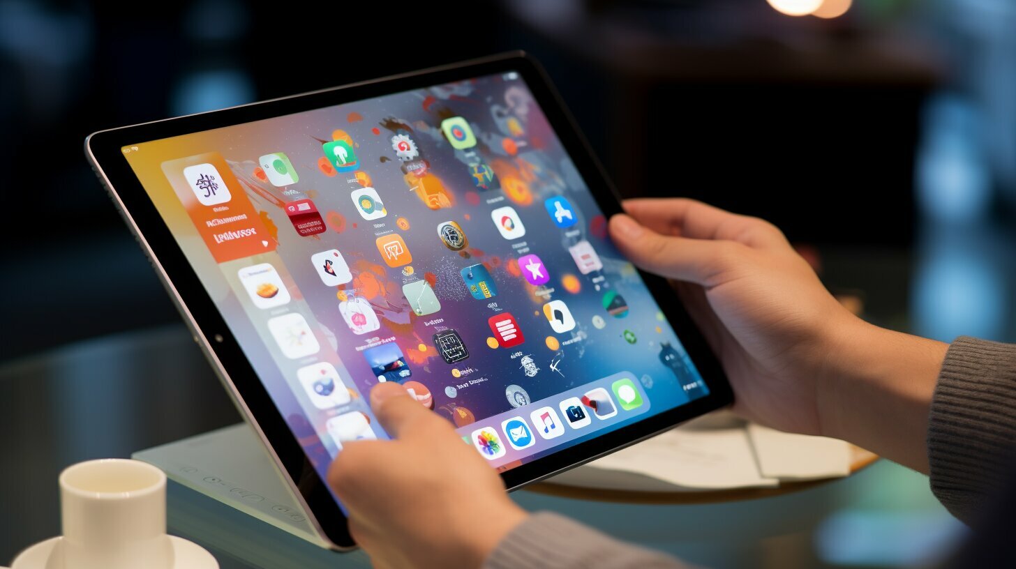 How to customize home screen on iPad