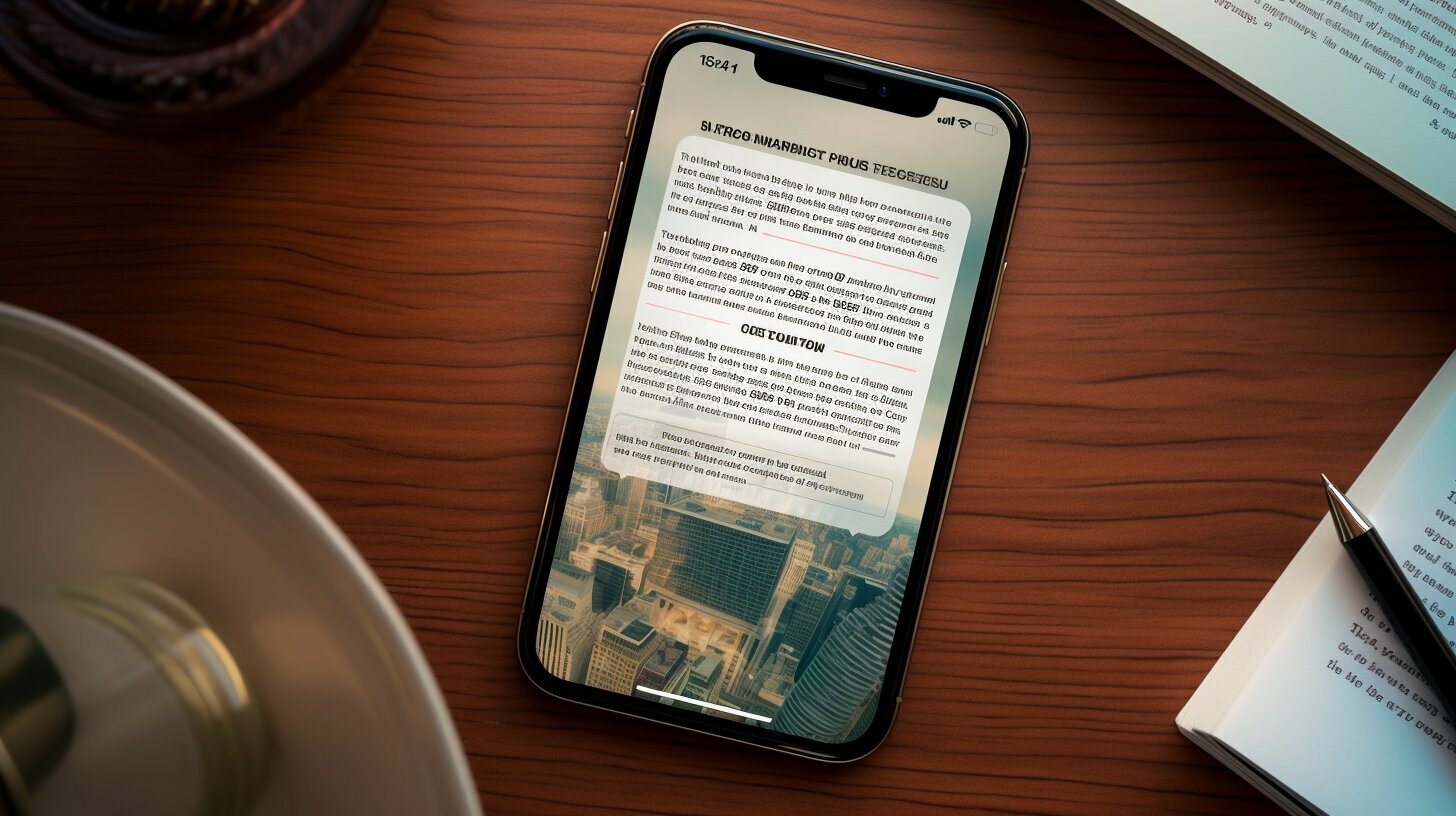 how to increase text size on iphone