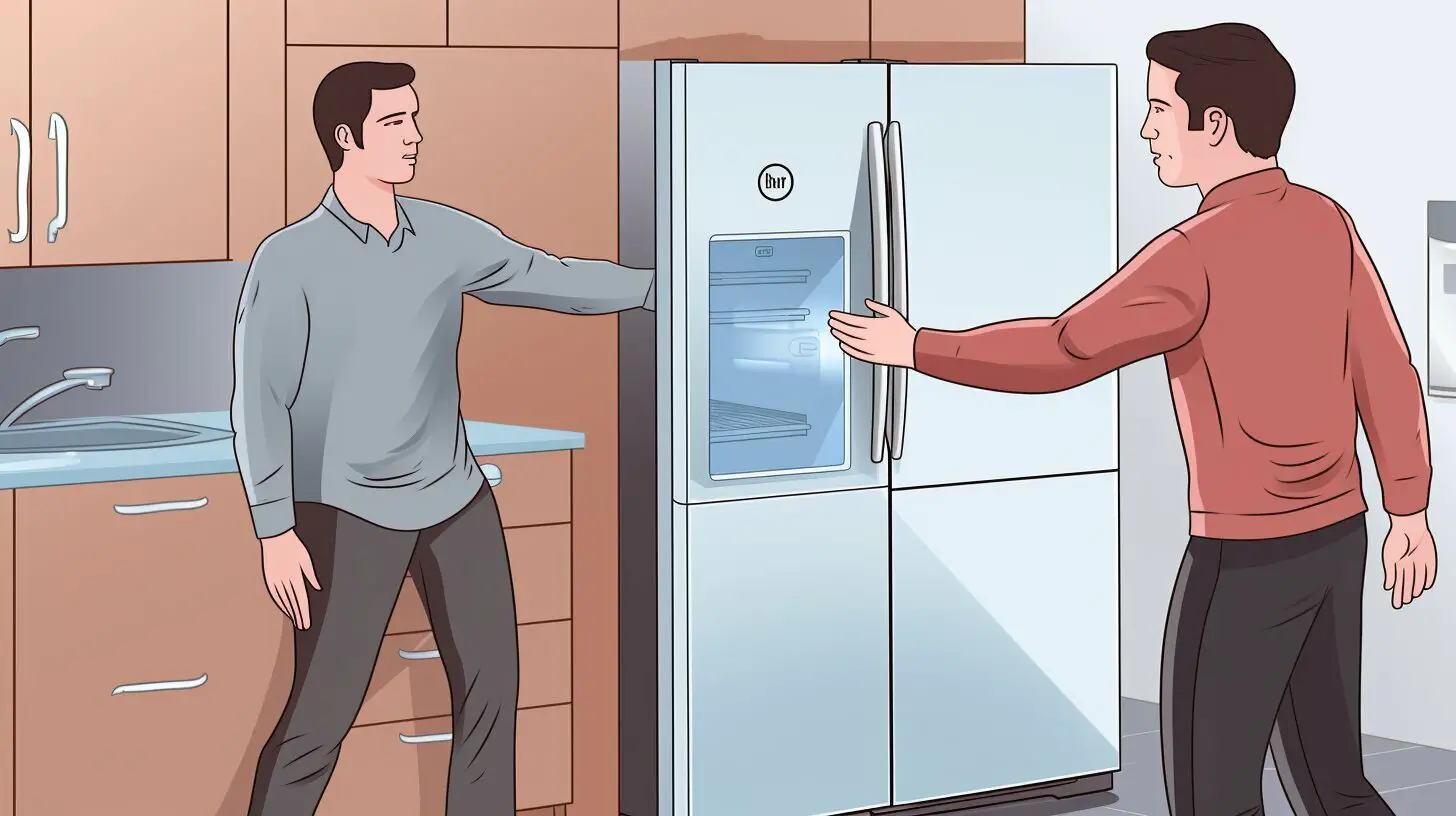 how to move samsung fridge