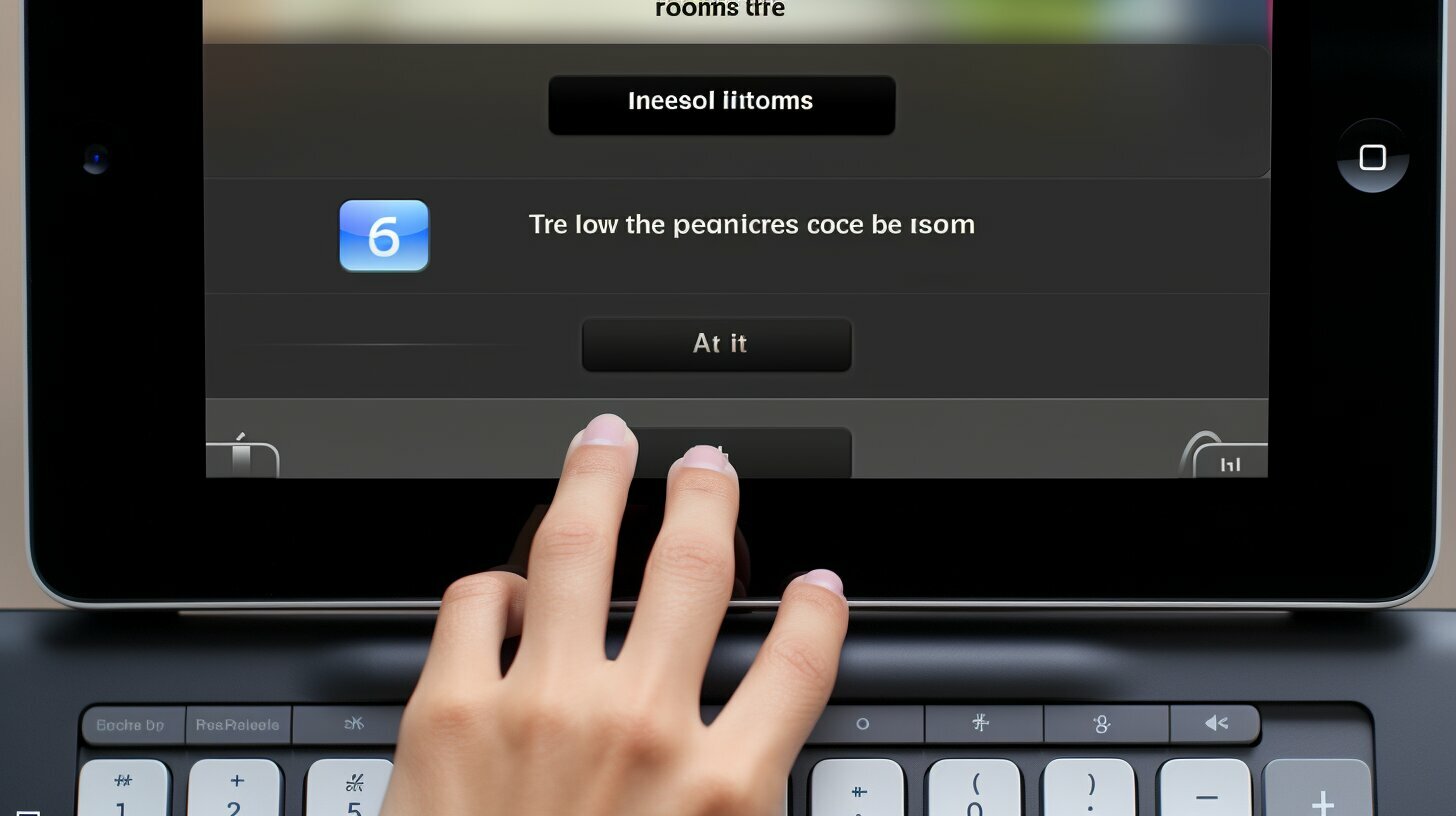 how to put the keyboard back to normal on ipad