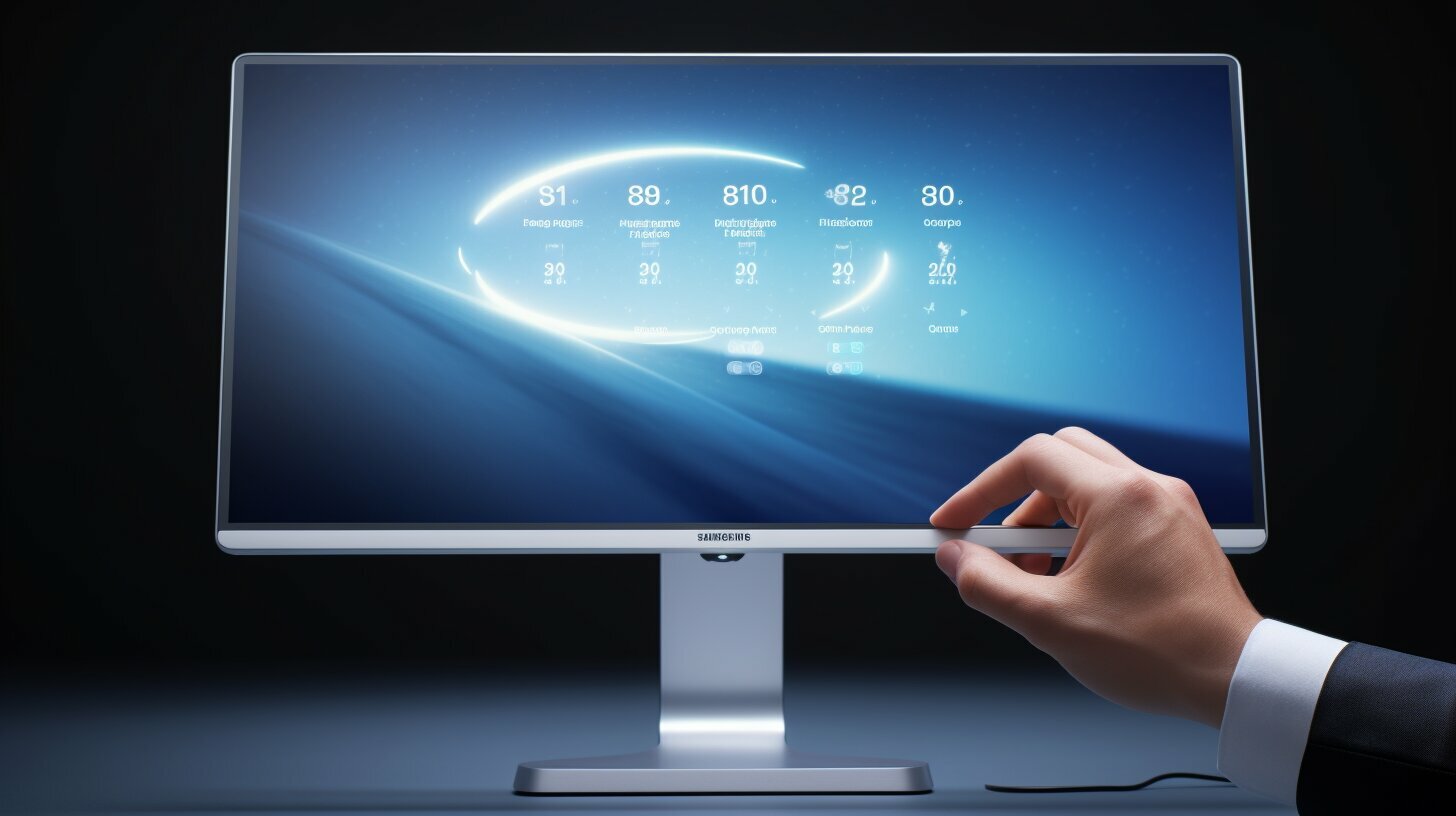 how to turn on samsung monitor