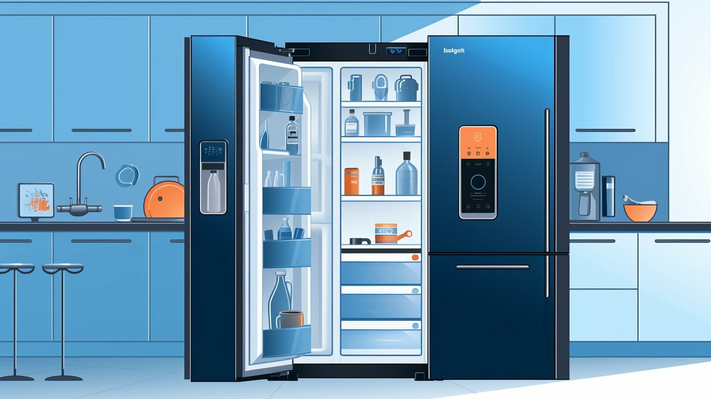 samsung fridge making noise when door is closed